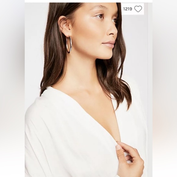 Free People Ladylike Lady Bodysuit White Medium - Picture 3 of 12